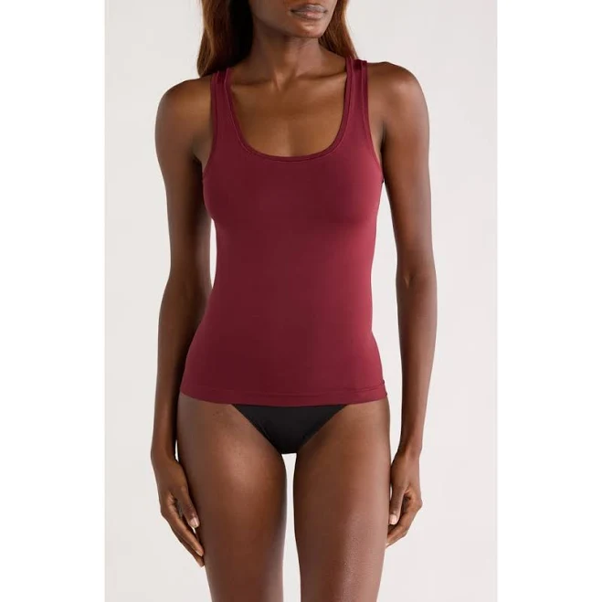 Nordstrom Seamless Layering Tank in Burgundy Field at Nordstrom Rack, Size X-Small