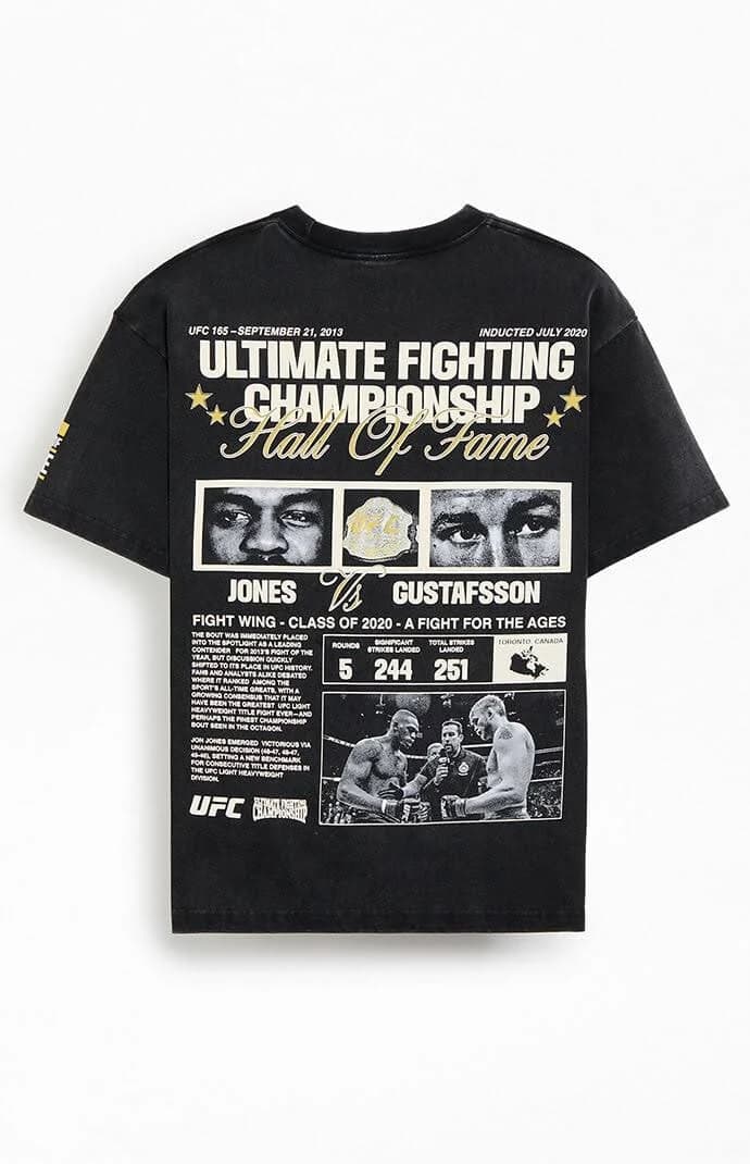 UFC Men's Championship Hall of Fame Oversized T-Shirt