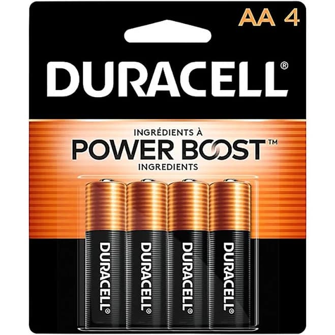 Duracell AA Batteries 4-Pack