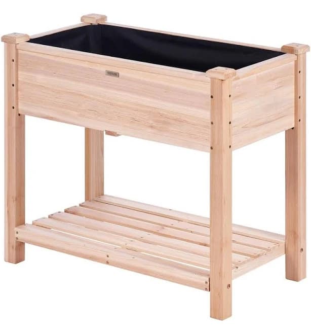 VEVOR Wooden Raised Garden Bed Planter Box