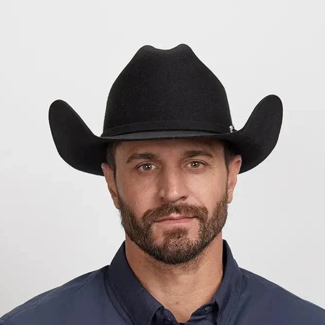 American Hat Makers Cattleman Felt Cowboy Hat