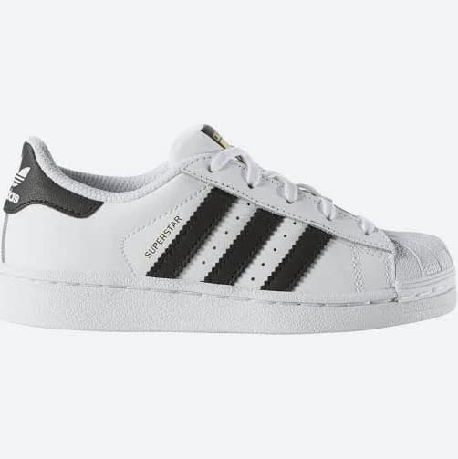 ADIDAS Superstar Preschool Lifestyle Shoe - White/Black