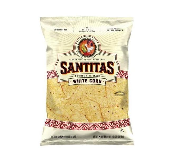 Santitas White Corn Tortilla Chips