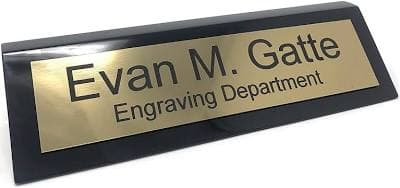 Desk Name Plaques