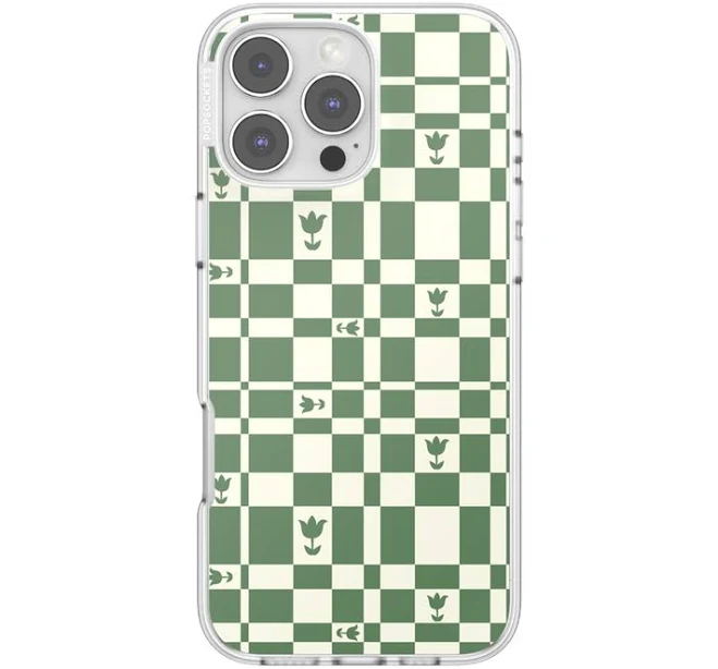 PopSockets Garden Check MagSafe Case for iPhone 16 Pro Max