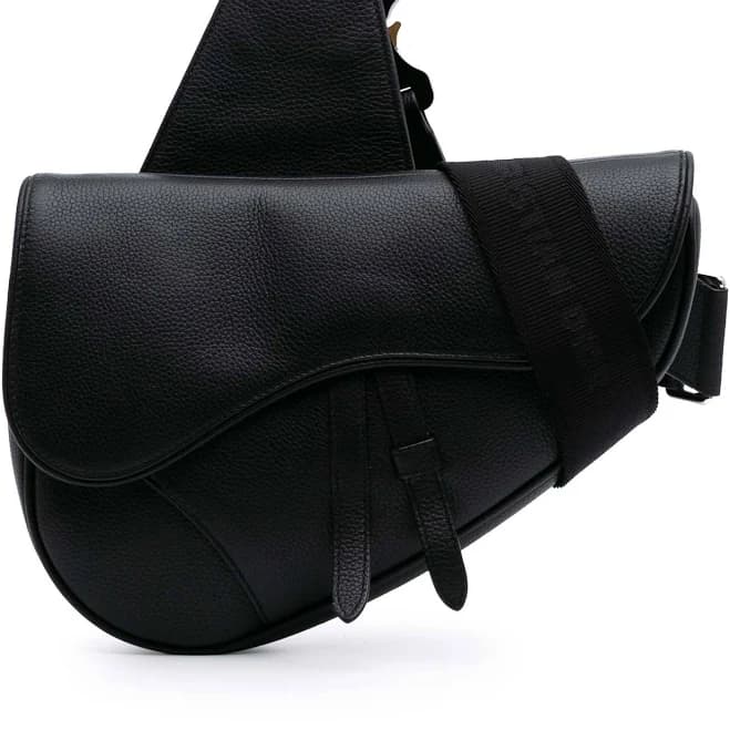 Dior Men's Saddle Calfskin Crossbody Bag