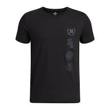 Under Armour Big Boys' Graphic Typography Short Sleeve - Black