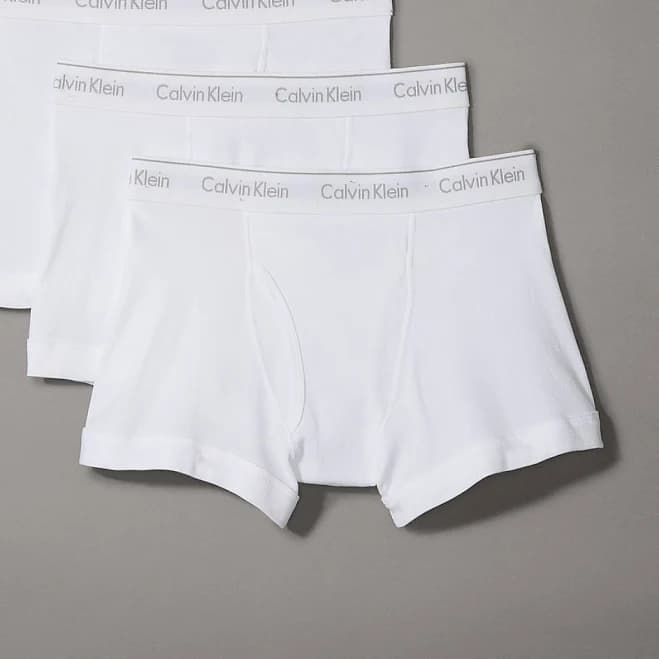 Calvin Klein Men's Cotton Classics 3-Pack Trunk