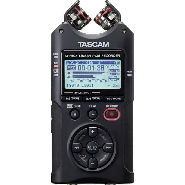 Tascam DR-40X Audio Recorder