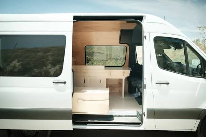 Mercedes Sprinter 144" Camper Van Conversion Kit Cabinetry