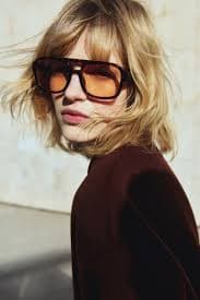 Aviator-style sunglasses - Brown/Tortoiseshell pattern - Ladies | H&M SG