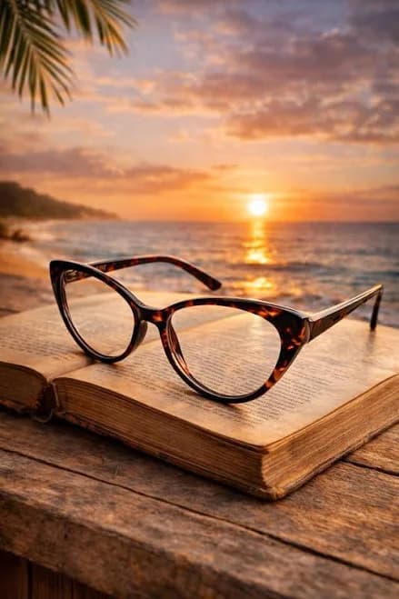 Tortoiseshell Cat Eye Eyeglasses Frame Retro Vintage Style Clear Lens