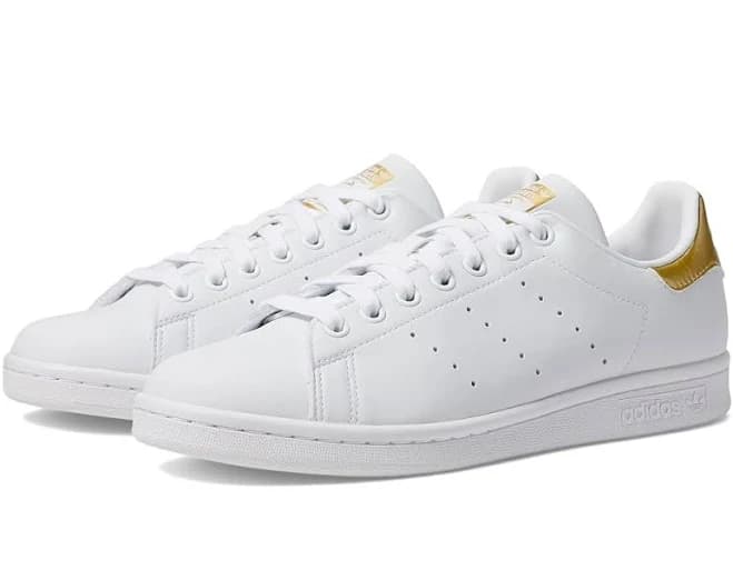 adidas Originals Stan Smith White/Gold Women's Shoes