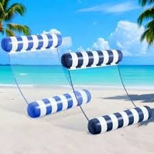 Joyfy 2 Packs Inflatable Pool Floats Hammock, 4-in-1 Pool Floaties for Adults, Beach Lake Inflatable Pool Lounge Chairs(Blue, Navyblue) : Target