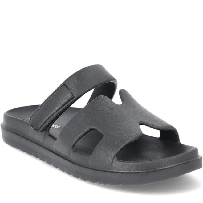 No Boundaries Women's Geo Slide Sandals