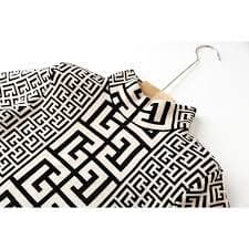 Autumn Winter Collection Half High Neck Black White Geometrical Dialy Wear Casual Women Knitting Pullovers Sweater Top Quality - AliExpress