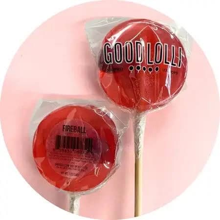 Good Lolli Fireball Lollipop