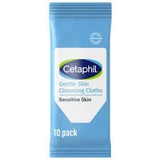 Cetaphil Face And Body Wipes, Gentle Skin Cleansing Cloths, For Dry, Sensitive Skin, Flip Top Closure, Great For The Gym, Travel, In The Car,