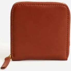 Madewell Essential Leather Zip Wallet