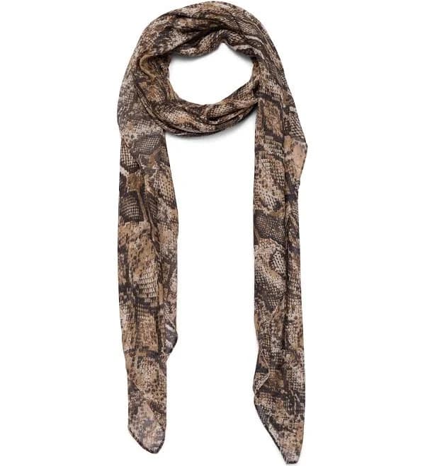 Time and Tru Women's Printed Square Scarf