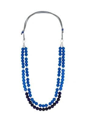 Dauplaise Double-Strand Beaded Necklace