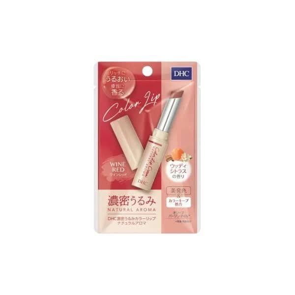 DHC Color Lip Cream Natural Aroma Wine Red 1.5g
