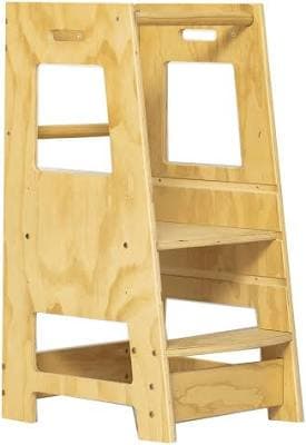 Kids Learning Standing Tower