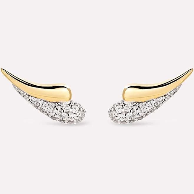 Ana Luisa Lowen Cubic Zirconia Stud Earrings