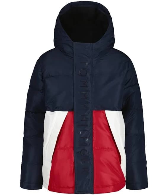 Tommy Hilfiger Boys' Color Block Puffer Jacket