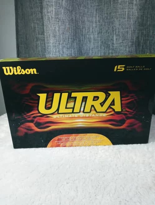 Wilson Ultra Ultimate Distance Golf Balls - 15 Balls In Package