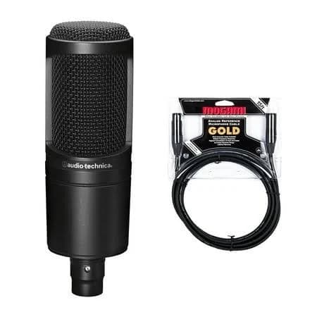 Audio Technica AT2020 Cardioid Condenser Microphone