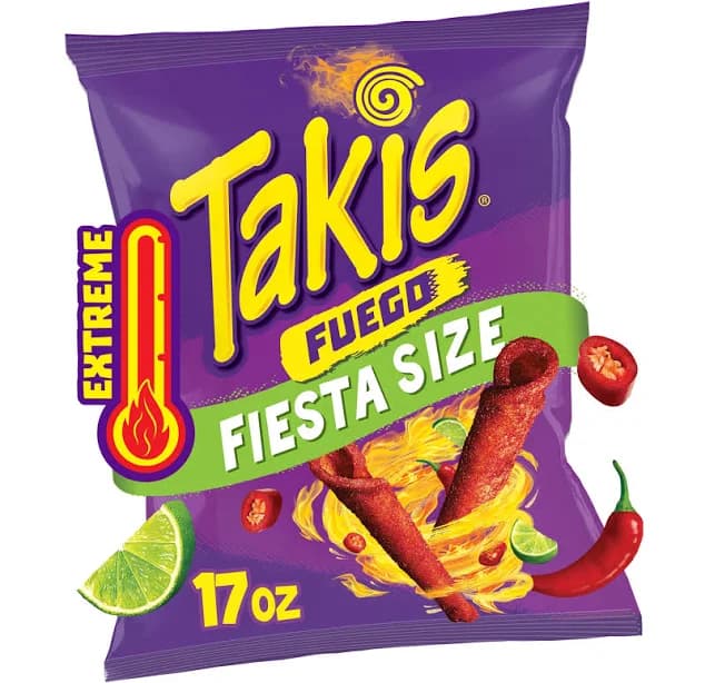 Takis Fuego Fiesta Size Tortilla Chips