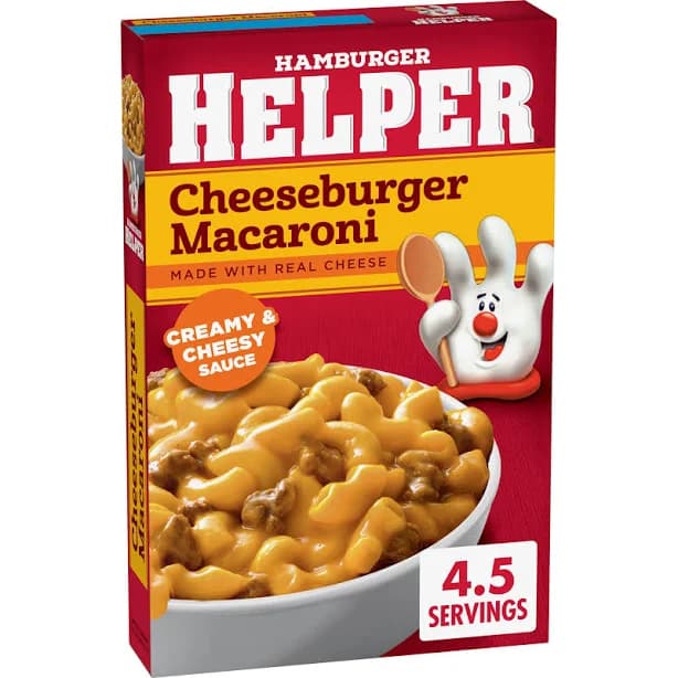 Hamburger Helper Cheeseburger Macaroni