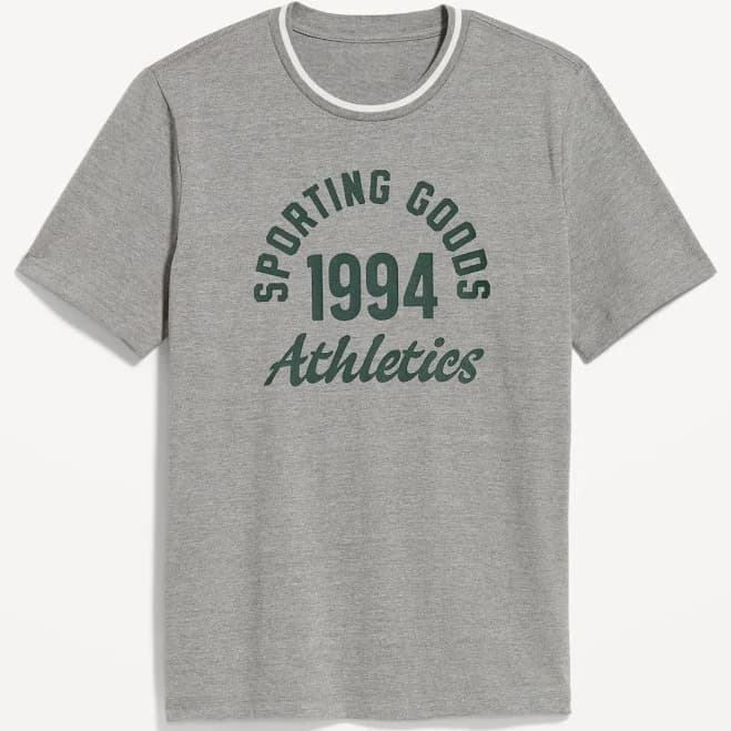 Old Navy Men's Heavyweight Graphic T-Shirt