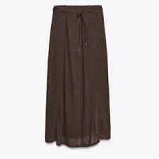 Skirts | Valore Black Slightly Fitted With Pleaded Bottom | Poshmark