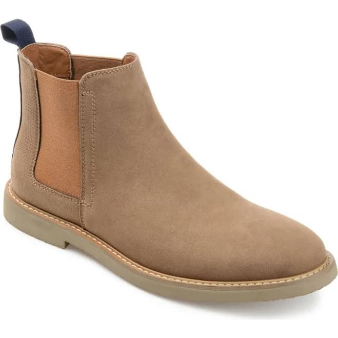 VANCE Co. Men's Marshon Vegan Suede Chelsea Boots