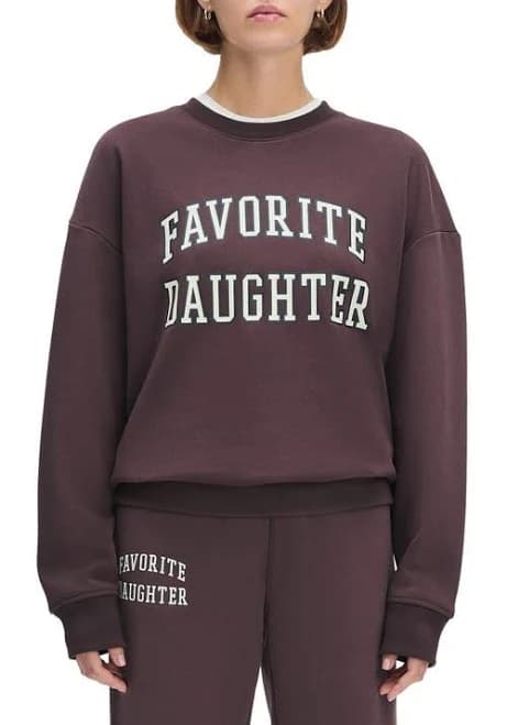Collegiate Sweatshirt Favorite Daughter