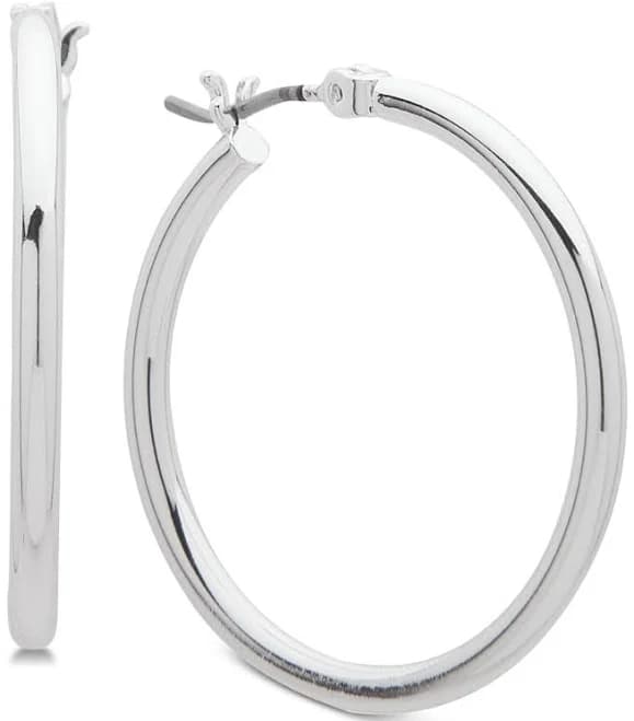 LAUREN Ralph Lauren Eleanor Thin Hoop Earrings