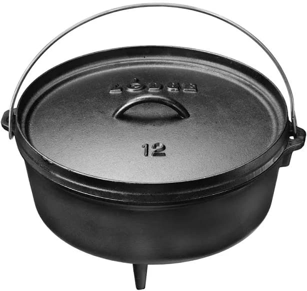 Lodge Cast Iron Camp Dutch Oven