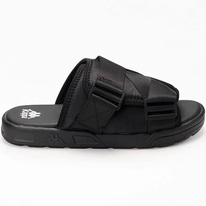 Kappa USA Unisex Bastian Chunky Strap Slide Sandals
