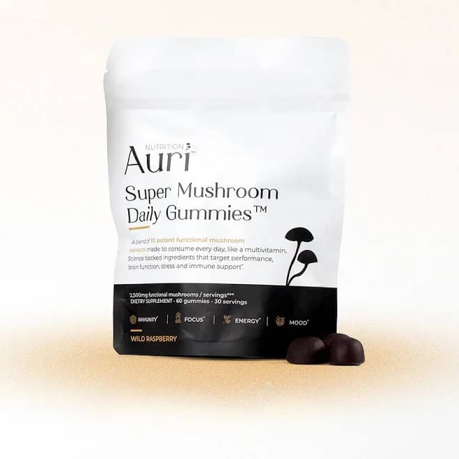 Auri Nutrition Super Mushroom Daily Gummies