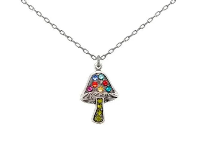 Mushroom Pendant Necklace