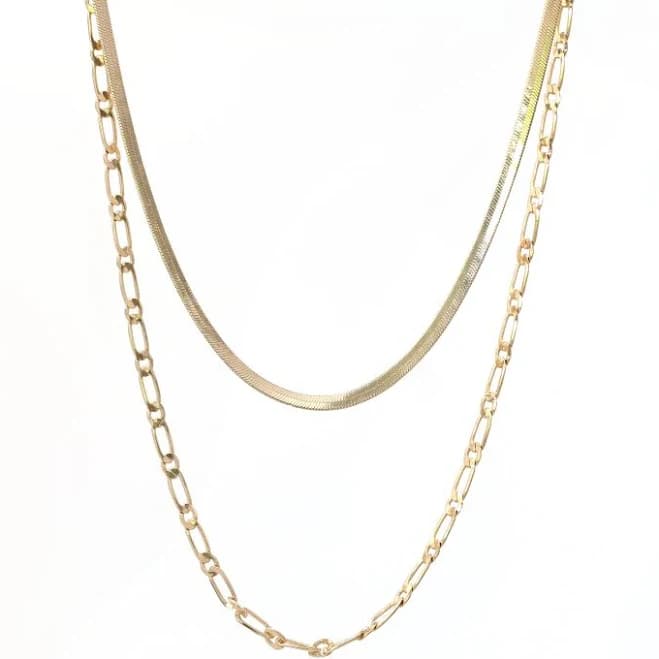 Herringbone Chain Necklace