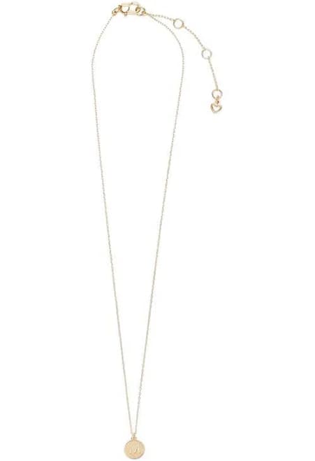 Kate Spade New York Mini Initial Pendant Necklace