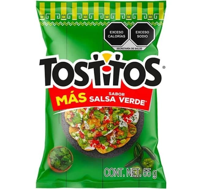 Sabritas Tostitos Salsa Verde Snack – 2 oz