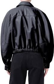 AGOLDE Dixon Recycled Leather Bomber Jacket | Nordstrom