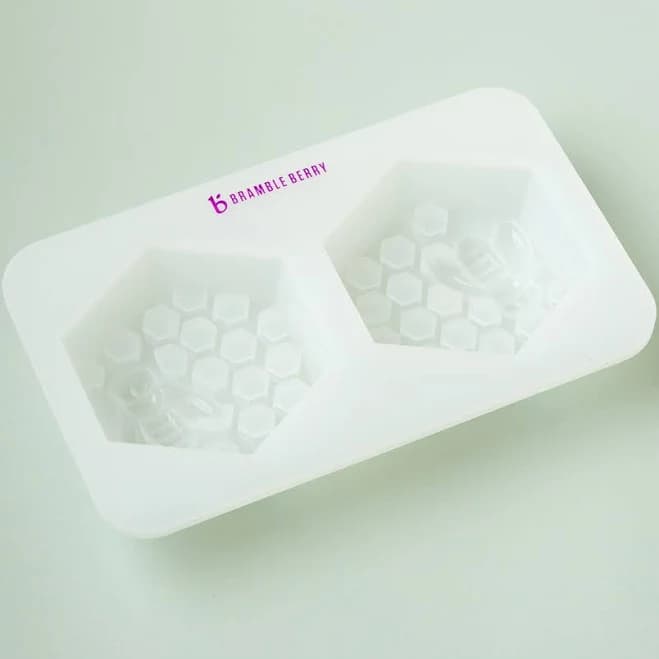 2 Cavity Honeycomb Silicone Mold