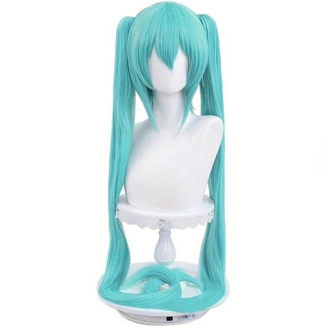 Cosplay Anime Wig with Twin Ponytails
