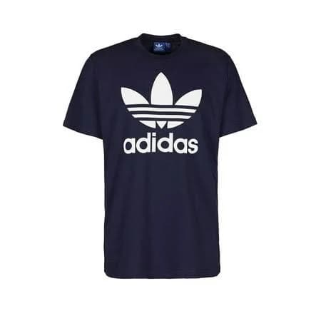 Adidas Men's Short Sleeve Crew Neck Trefoil Logo Graphic T-Shirt, Size: Large, Blue