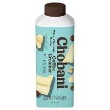 Chobani Coffee Creamer, with Real Cream, White Chocolate Mocha